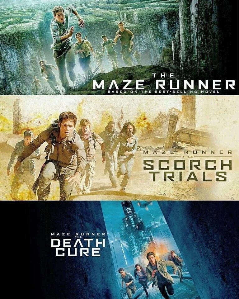 COMPLETE COLLECTION: Maze Runner (Trilogy) [2014,2015,2018]