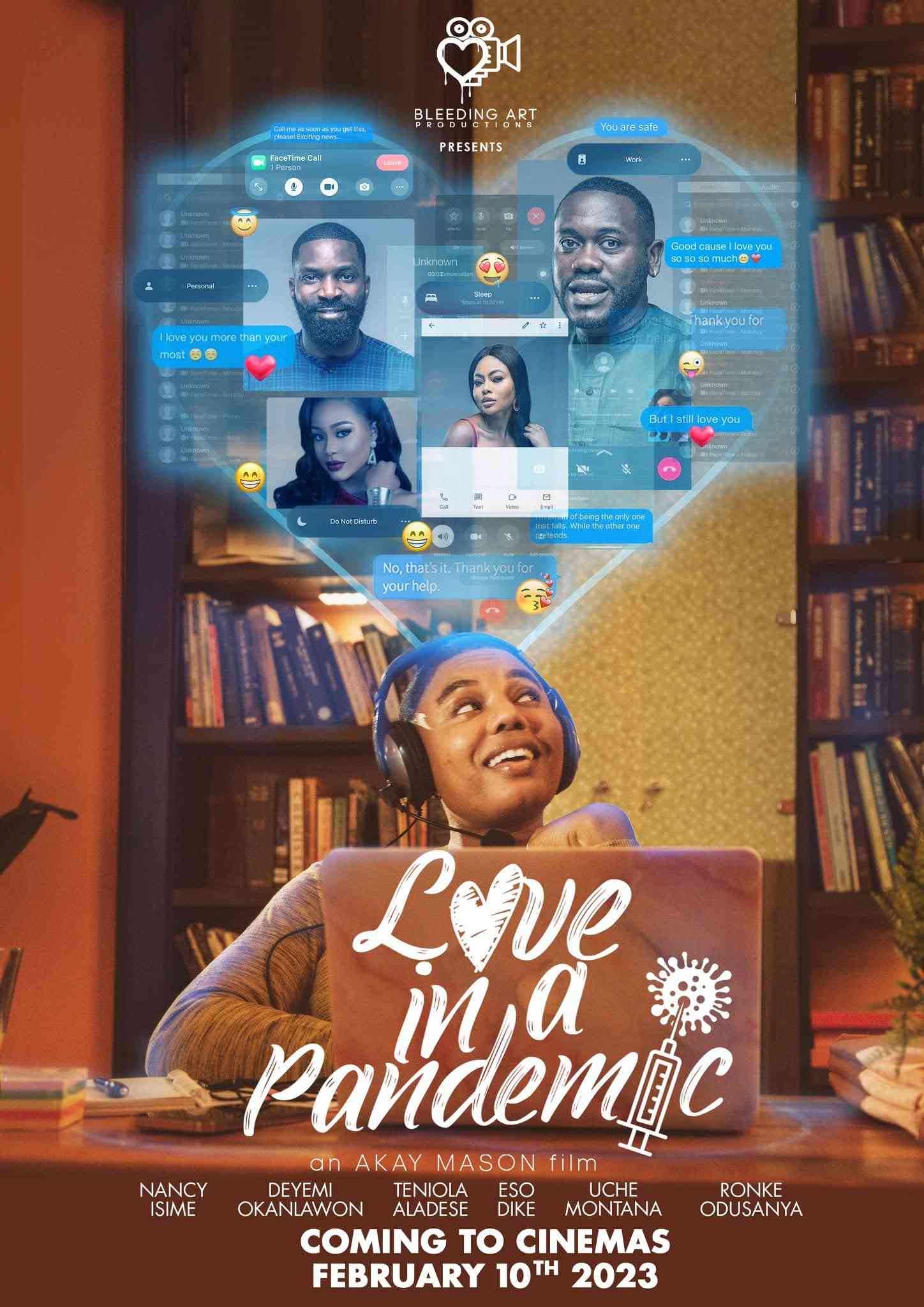 DOWNLOAD Love In A Pandemic (2023) - Nollywood Movie