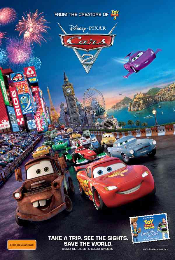 FULL MOVIE: Cars 2 (2011) [Action]