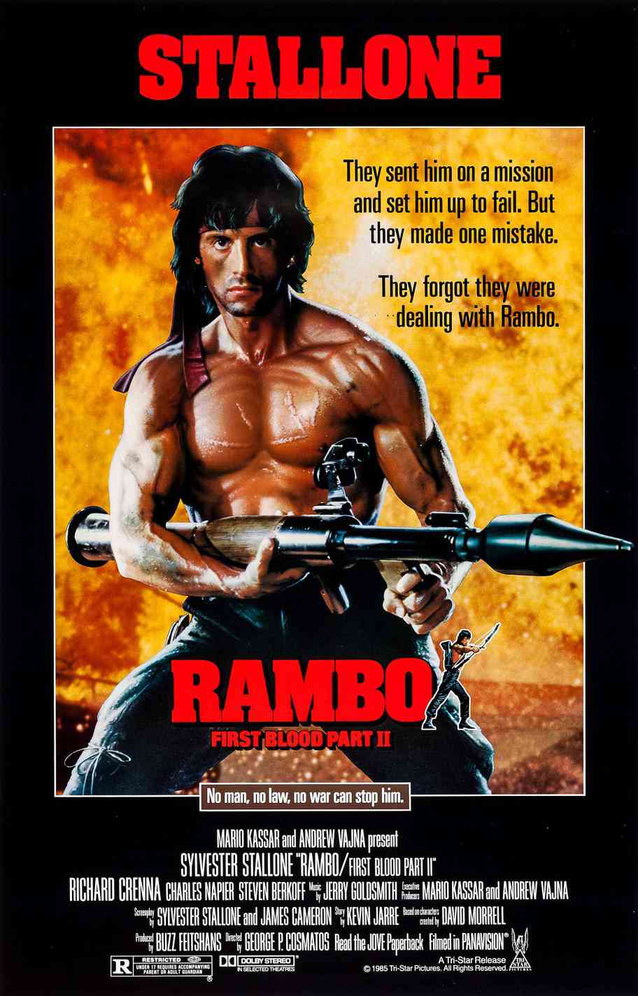 FULL MOVIE: Rambo: First Blood Part II (1985)
