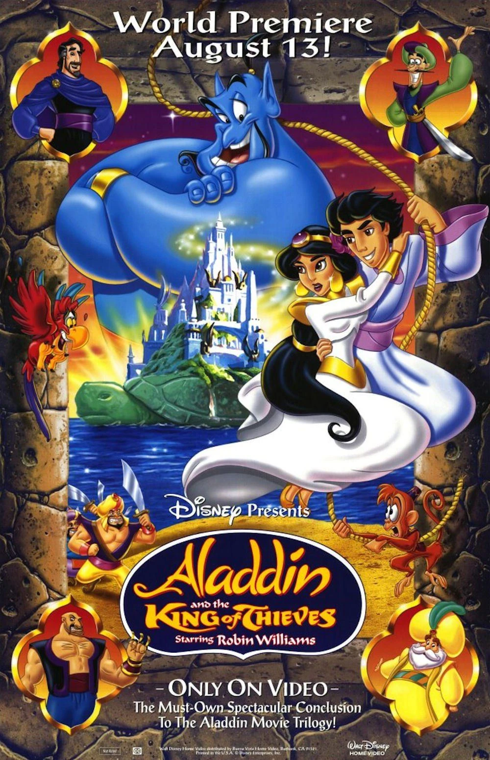 FULL MOVIE: Aladdin and the King of Thieves (1996)