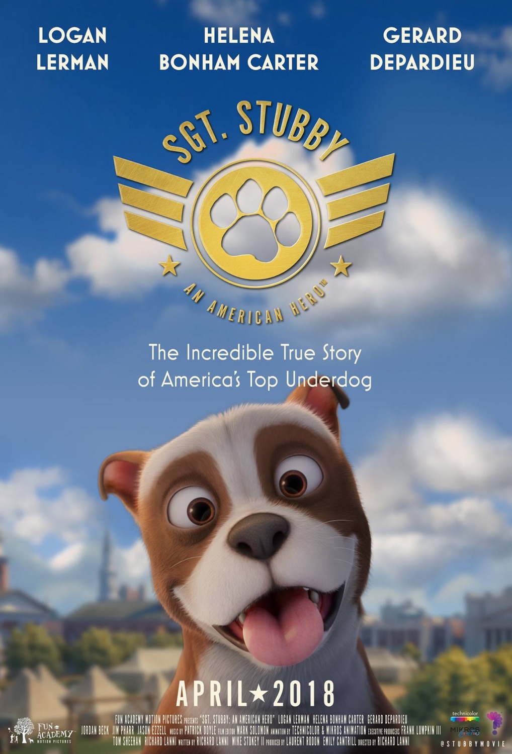 FULL MOVIE: Sgt. Stubby: An American Hero (2018)